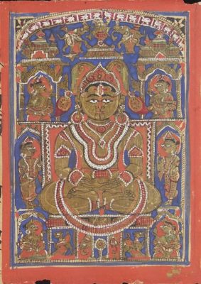 Mahāvīra in the Puṣpottara heaven