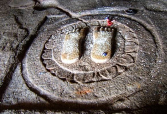 Bhadrabāhu’s sacred footprints