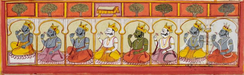 Vyantara gods and their emblems