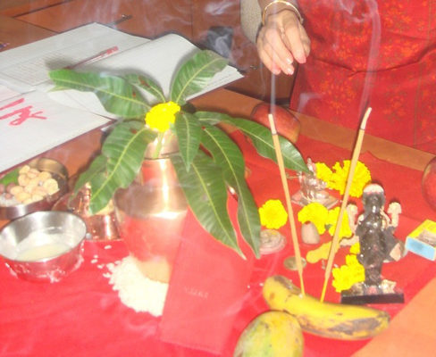 Offerings to Lakṣmī