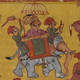 Śreṇika rides on his elephant