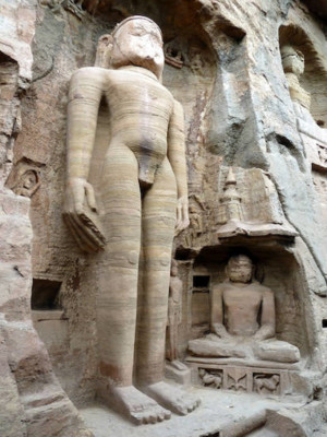 Mutilated figures at Gwalior