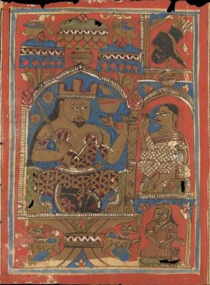 Kālaka and the Śāka king