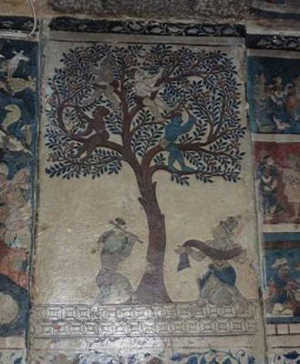 Mural of the parable of the tree